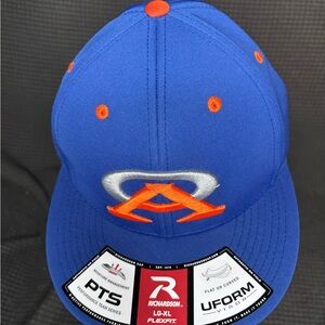 Blue and Orange Ambush Flexfit Cap LG-XL